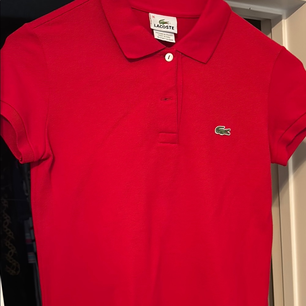 Lacoste Vibrant Red Polo